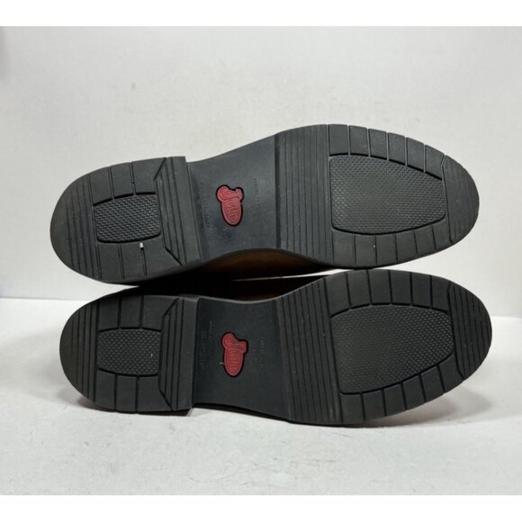 Justin Boots Gore Tex 6604 Original Work Boot Mens 14 D Conductor Brown Farm - Picture 8 of 10